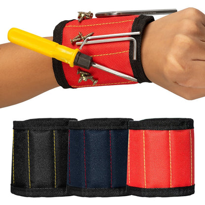 Tool Wristband Strong Magnetic Hold Adjustable Strap