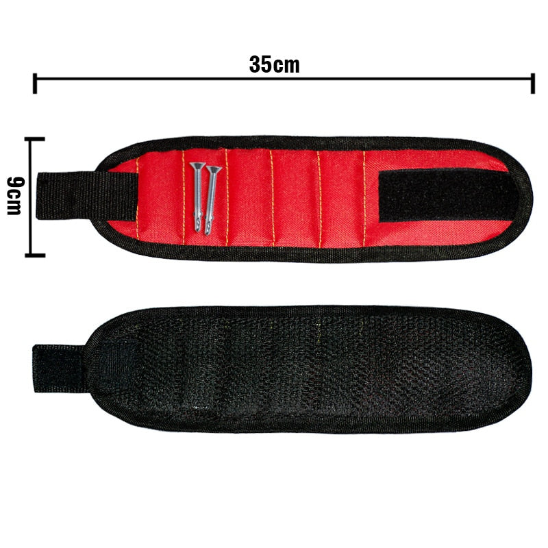 Tool Wristband Strong Magnetic Hold Adjustable Strap
