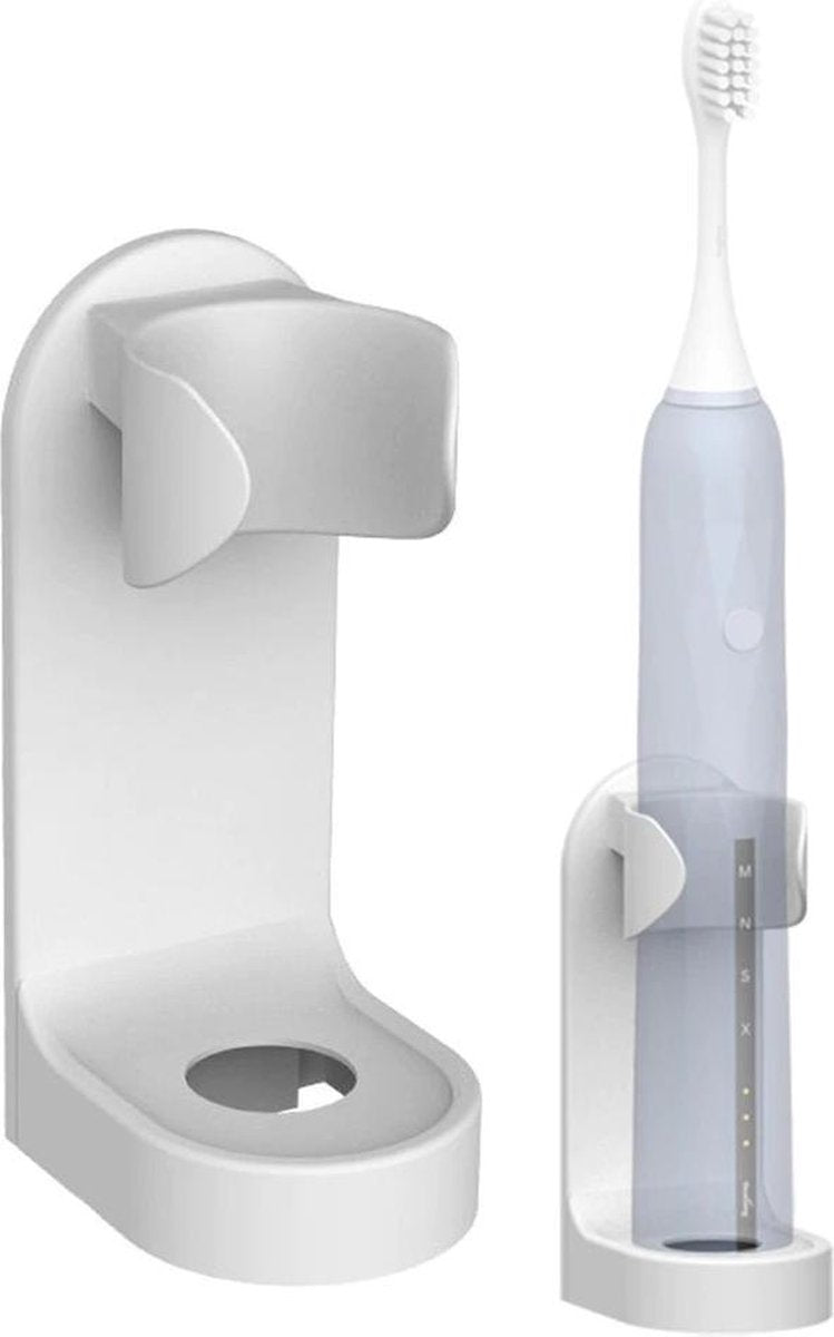 Toothbrush Holder Wall-Mount Self-Adhesive No-Drill