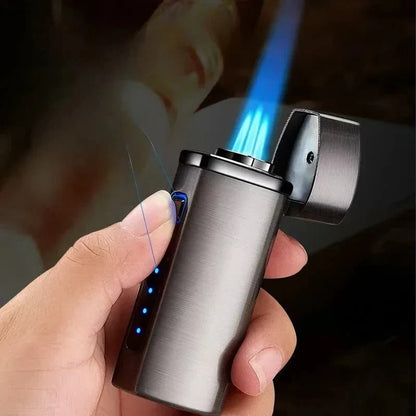 Torch Lighter Triple Jet Windproof USB Rechargeable
