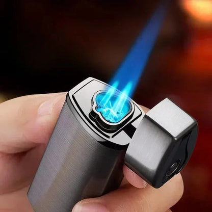 Torch Lighter Triple Jet Windproof USB Rechargeable