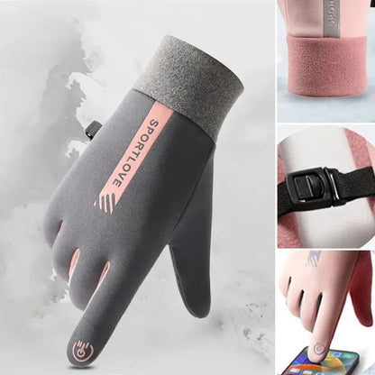 Touchscreen Winter Gloves Waterproof Non-Slip Conductive Tips