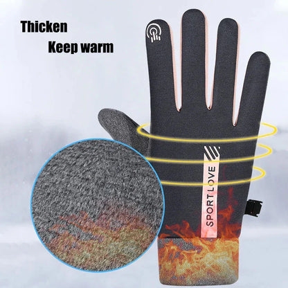 Touchscreen Winter Gloves Waterproof Non-Slip Conductive Tips