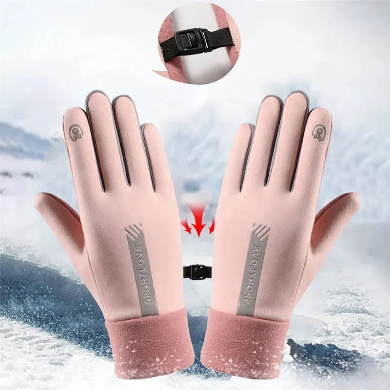 Touchscreen Winter Gloves Waterproof Non-Slip Conductive Tips