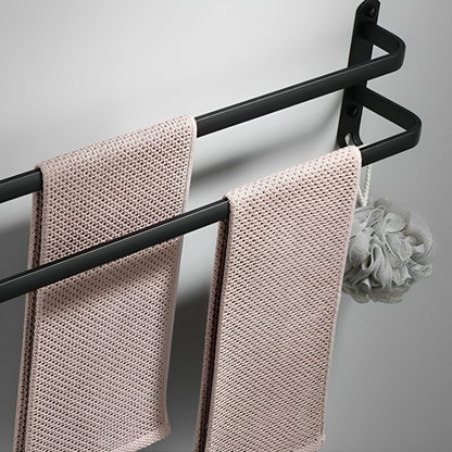 Towel Rack Aluminum Drill-Free Installation 2 Or 3 Bars