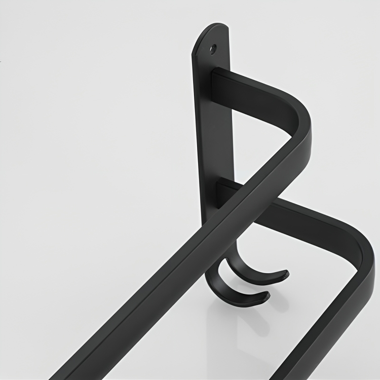 Towel Rack Aluminum Drill-Free Installation 2 Or 3 Bars