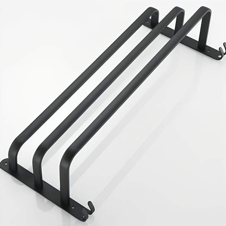 Towel Rack Aluminum Drill-Free Installation 2 Or 3 Bars