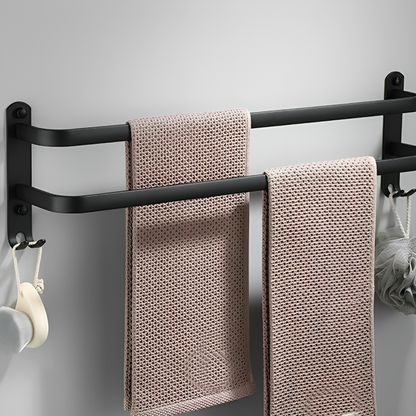 Towel Rack Aluminum Drill-Free Installation 2 Or 3 Bars