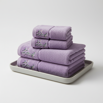 Towel Set Bamboo Antibacterial & Ultra-Absorbent