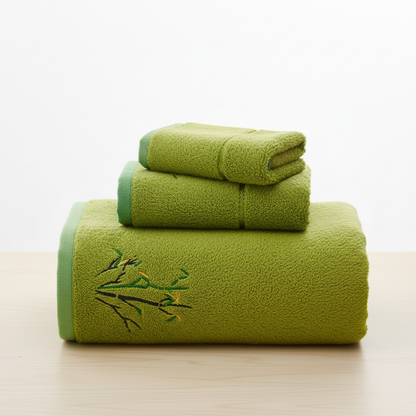 Towel Set Bamboo Antibacterial & Ultra-Absorbent