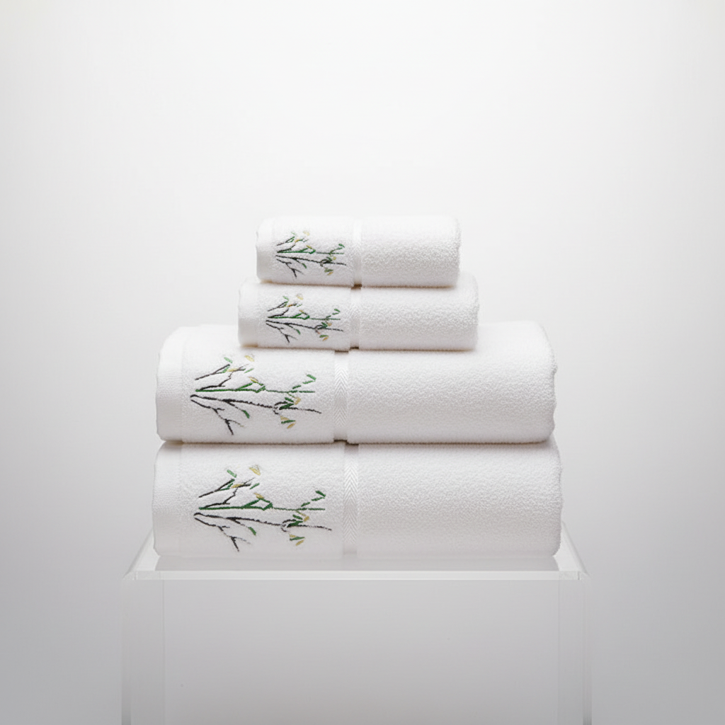 Towel Set Bamboo Antibacterial & Ultra-Absorbent