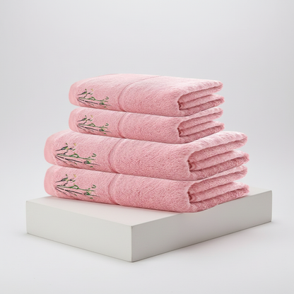 Towel Set Bamboo Antibacterial & Ultra-Absorbent