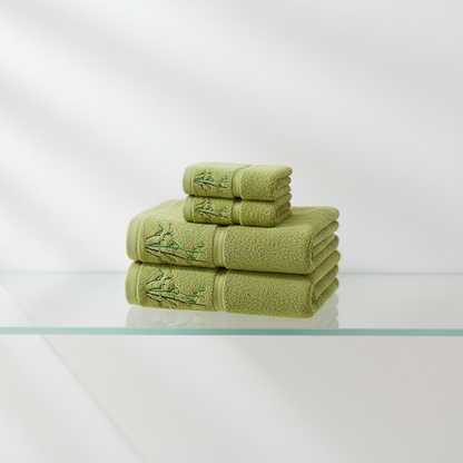Towel Set Bamboo Antibacterial & Ultra-Absorbent