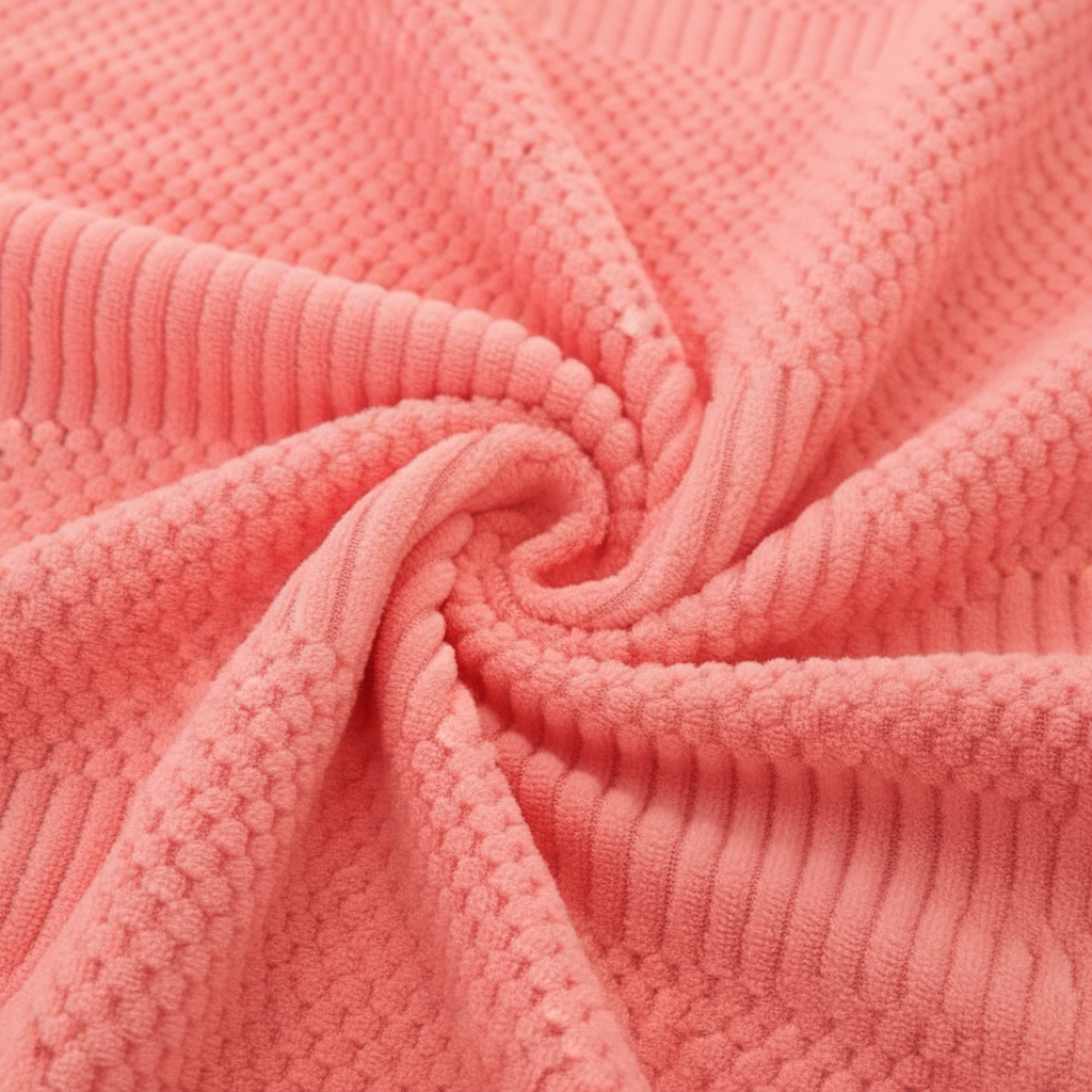 Towel Set Coral Fleece Soft & Absorbent 2-Piece