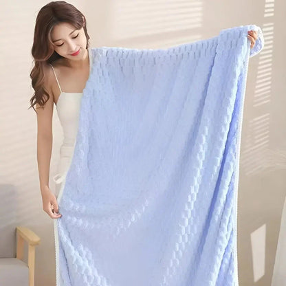 Towel Set Fleece Machine-Washable 2-Piece