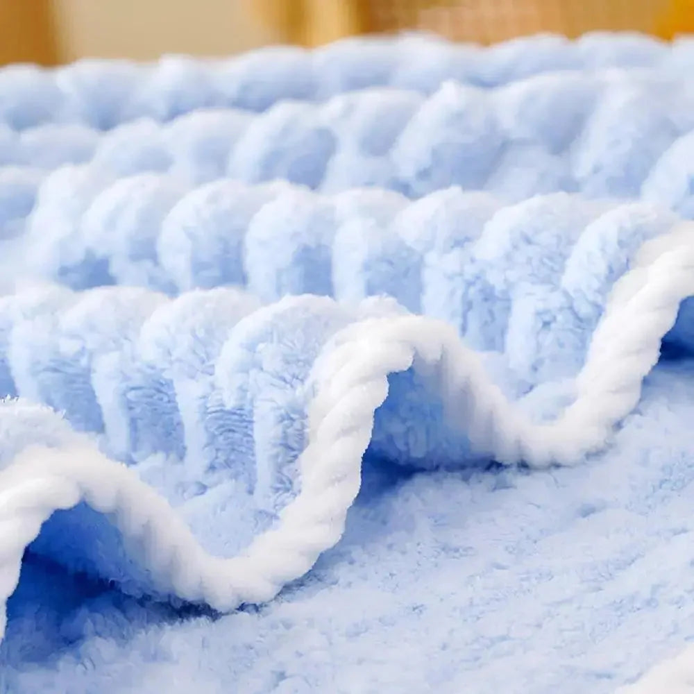 Towel Set Fleece Machine-Washable 2-Piece