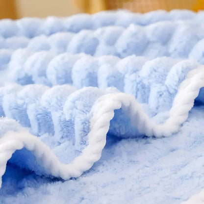 Towel Set Fleece Machine-Washable 2-Piece