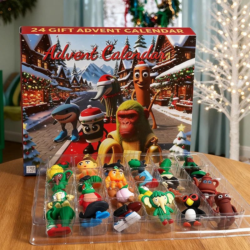 Toy Advent Calendar Meme-Inspired 24 Daily Surprises