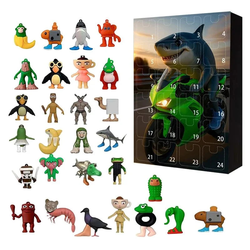 Toy Advent Calendar Meme-Inspired 24 Daily Surprises