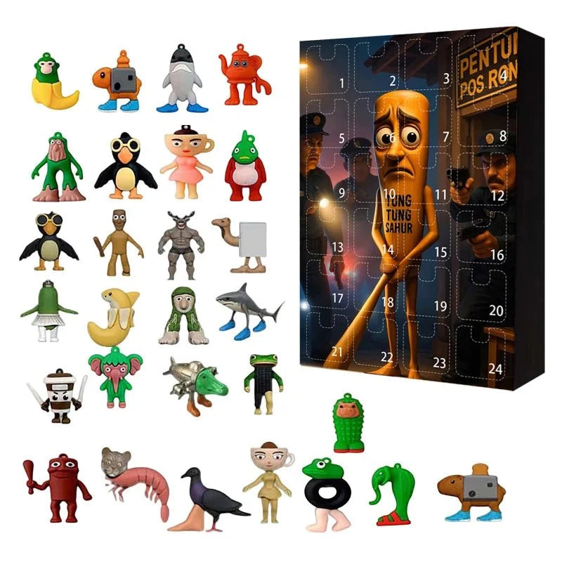 Toy Advent Calendar Meme-Inspired 24 Daily Surprises