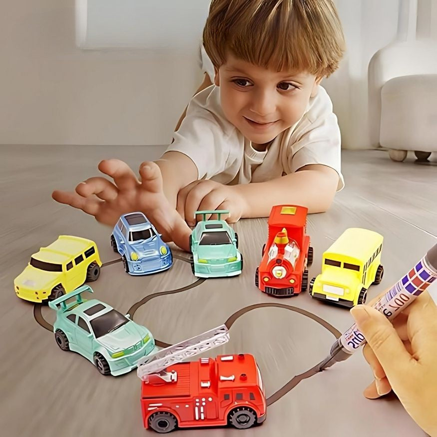 Toy Car Induction Sensor Screen-Free