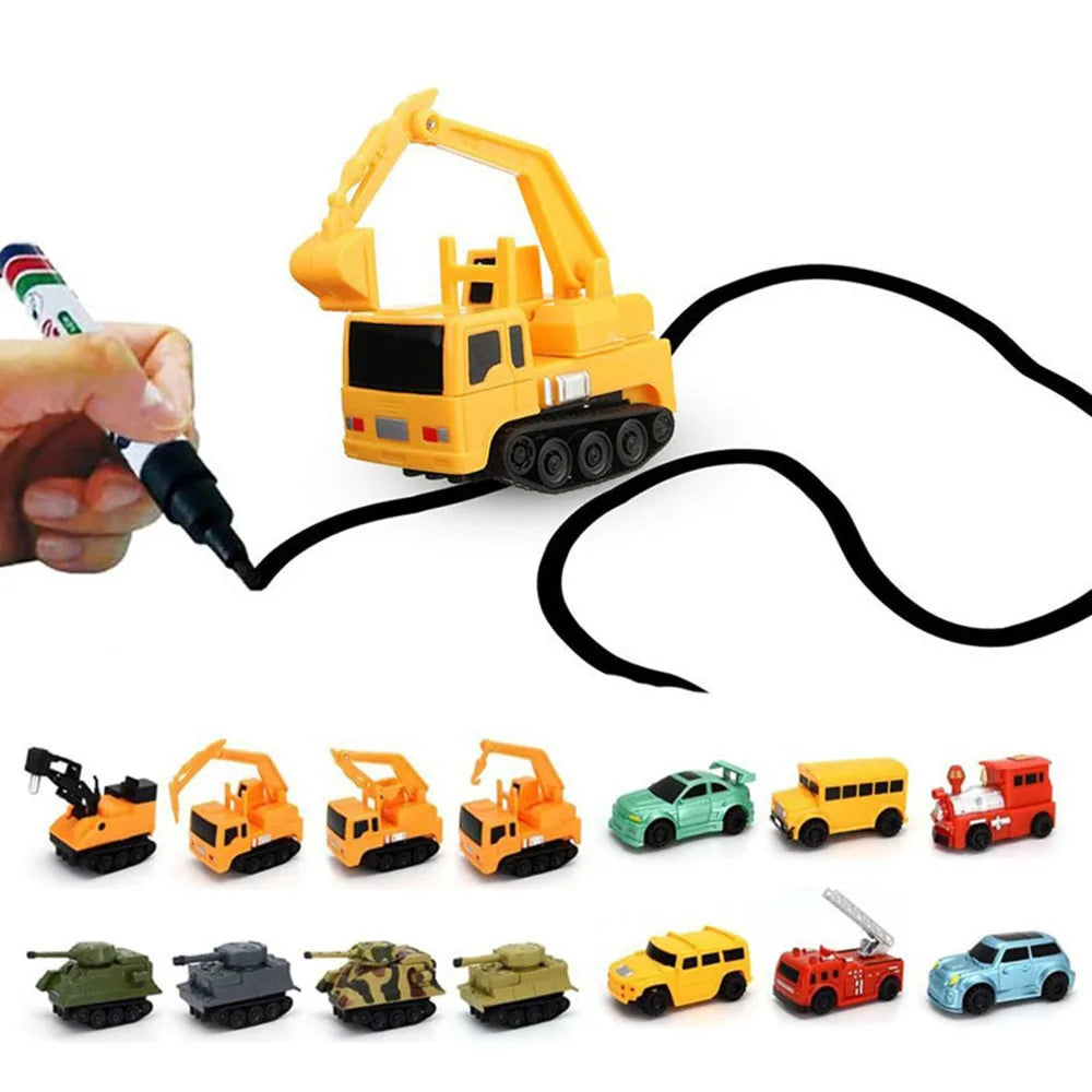 Toy Car Induction Sensor Screen-Free