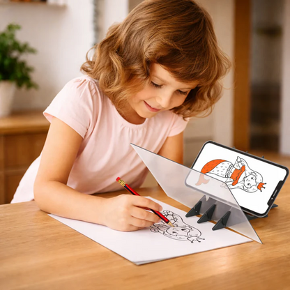 Tracing Board Acrylic Integrated Smartphone Holder & Stable Stand