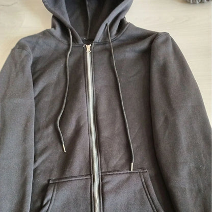 Tracksuit Set Cotton Blend Fleece Lined Relaxed Fit