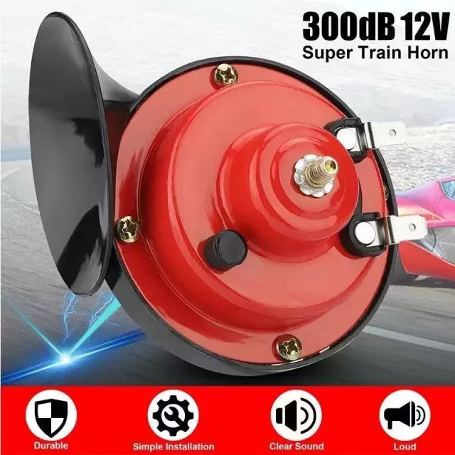 Train Horn Loud Compact Weather-Resistant 12–24V