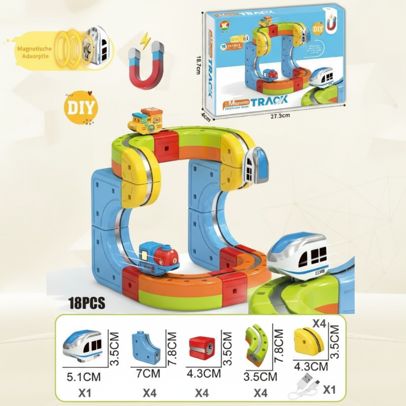 Train Set Magnetic Anti-Gravity Electric Locomotive