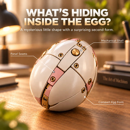 Transforming Unicorn Figure Egg to Winged Unicorn 2-in-1 Mechanism