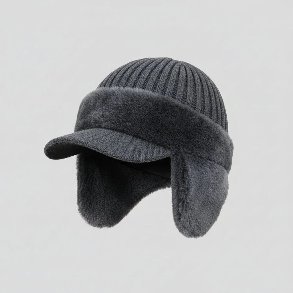 Trapper Hat Double-Layer Insulation Windproof Soft Fur Lining