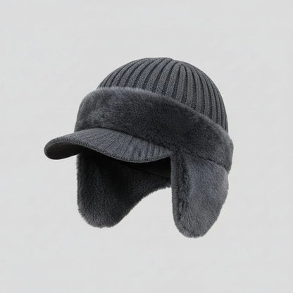 Trapper Hat Double-Layer Insulation Windproof Soft Fur Lining