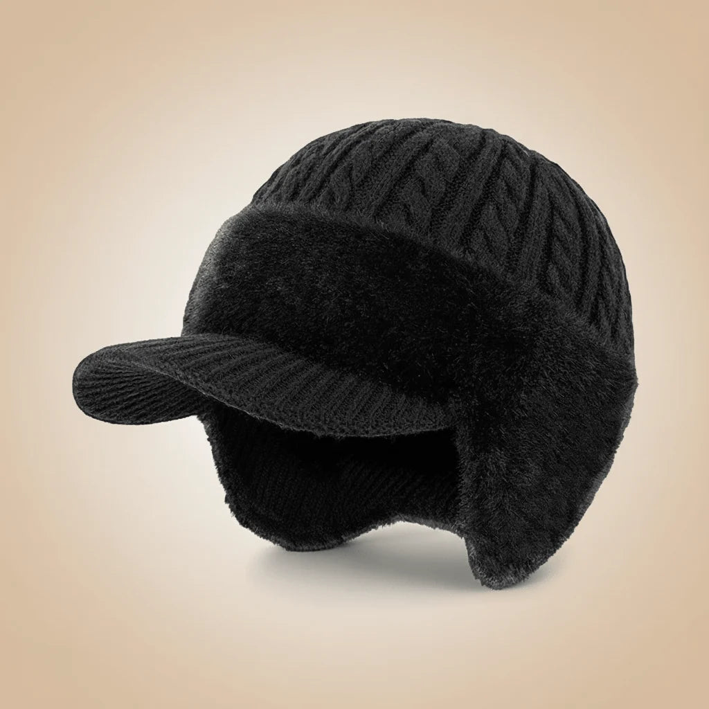 Trapper Hat Double-Layer Insulation Windproof Soft Fur Lining