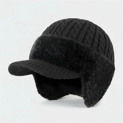 Trapper Hat Double-Layer Insulation Windproof Soft Fur Lining