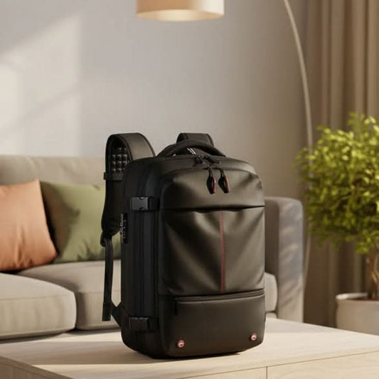 Travel Backpack Compressible Laptop Compartment Multiple Pockets