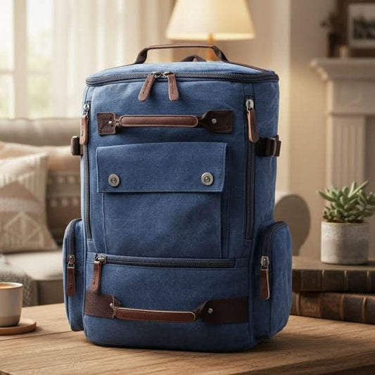Travel Backpack Large Capacity Padded Laptop Pocket Comfortable Straps