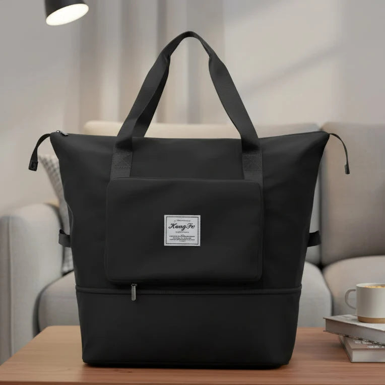 Travel Bag Waterproof Polyester Large Capacity Adjustable Shoulder Strap