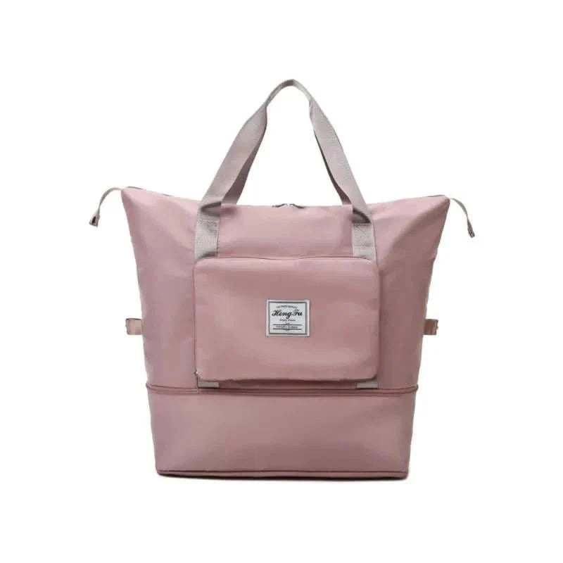 Travel Bag Waterproof Polyester Large Capacity Adjustable Shoulder Strap