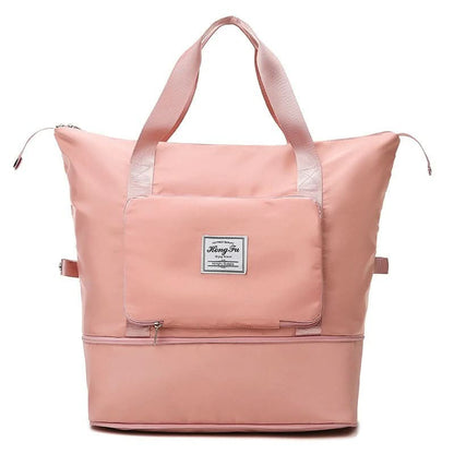 Travel Bag Waterproof Polyester Large Capacity Adjustable Shoulder Strap