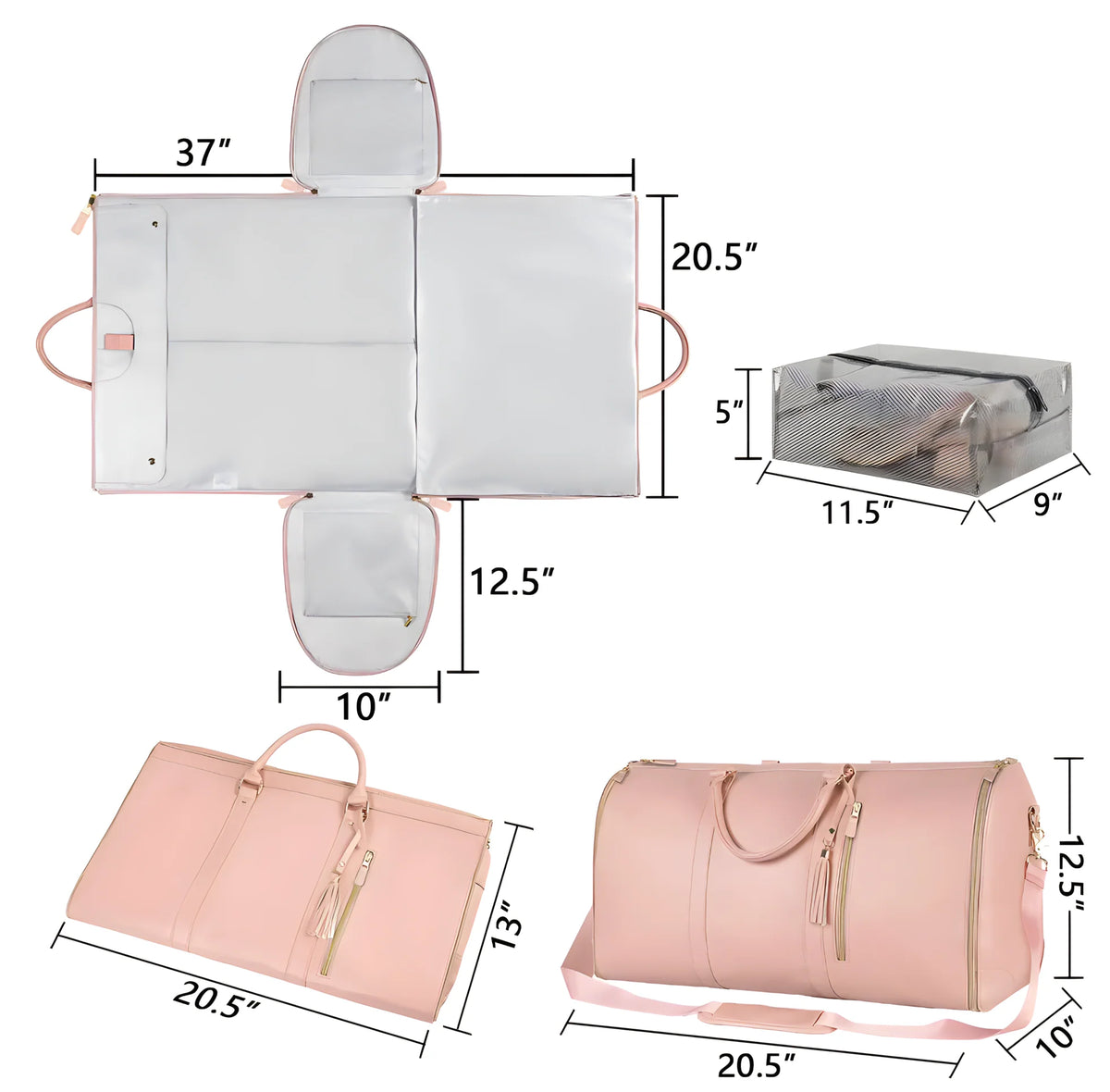 Travel Foldable Suit Bag – Clever Packing Solution