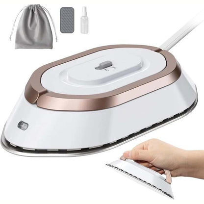 Travel Iron Dual Voltage Fast Heat Ceramic Soleplate