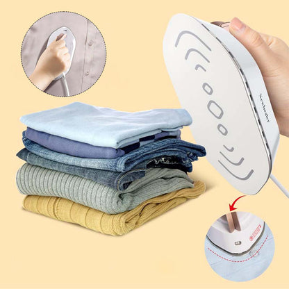 Travel Iron Dual Voltage Fast Heat Ceramic Soleplate