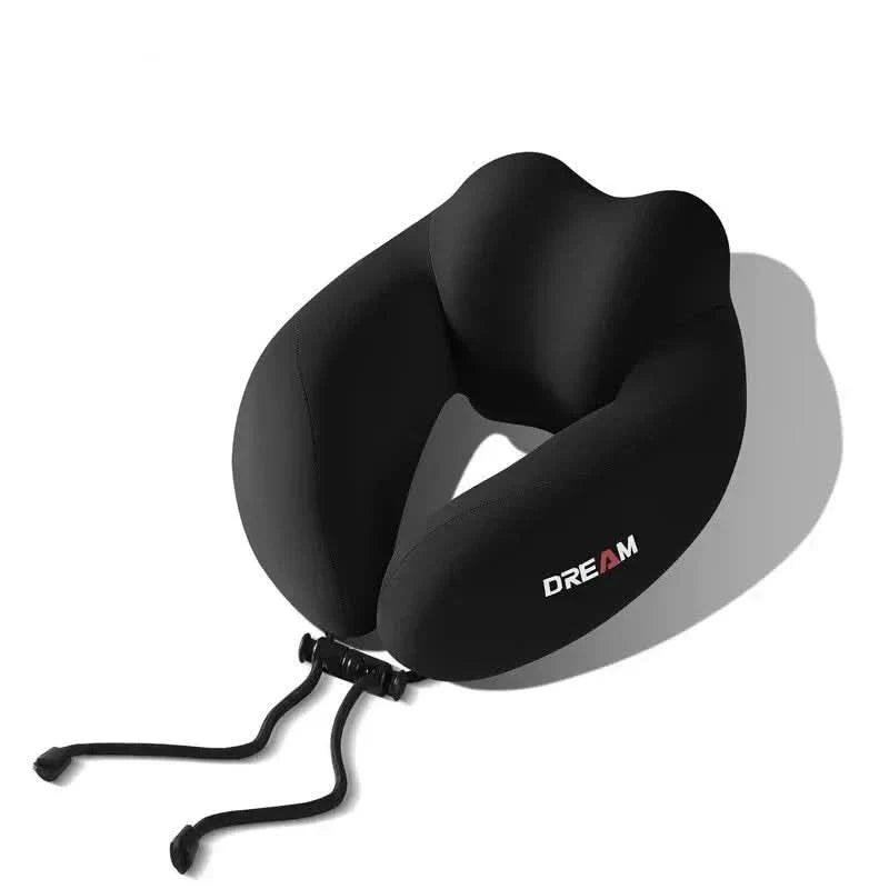 Travel Neck Pillow Ergonomic U-Shape Soft Plush & Lightweight