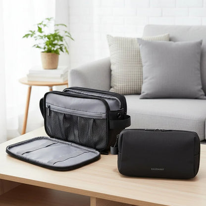 Travel Toiletry Bag Water-Repellent With Multiple Pockets