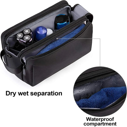 Travel Toiletry Bag Water-Repellent With Multiple Pockets