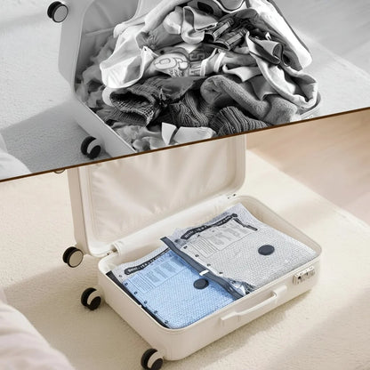 Travel Vacuum Storage Bag Set Rechargeable Pump 15 Bags
