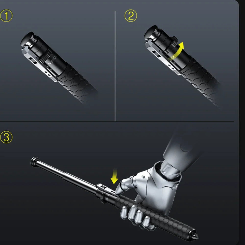 Trekking Pole Adjustable Alloy Shock-Absorbing Secure Locks