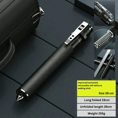 Trekking Pole Adjustable Shock-Absorbing Alloy Shaft Secure Locking Mechanism