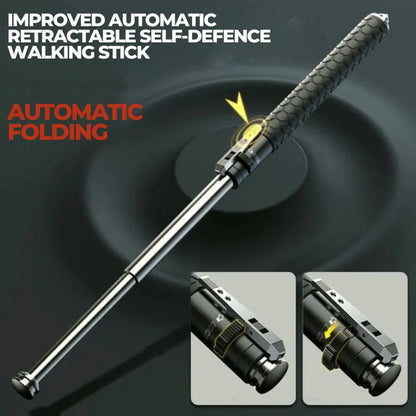 Trekking Pole Adjustable Shock-Absorbing Alloy Shaft Secure Locking Mechanism